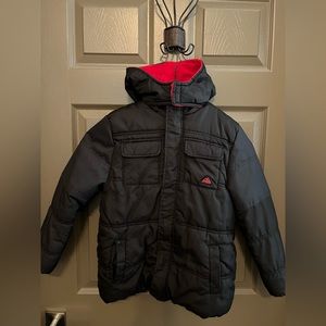 XTreme Winter Jacket Zip Velcro Closure kids sz 8